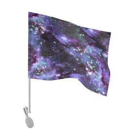Флаг для автомобиля с принтом Sky nebula , 100% полиэстер | Размер: 30*21 см | abstraction | cosmos | nebula | space | star | universe | абстракция | вселенная | звезды | космос | мир | планеты