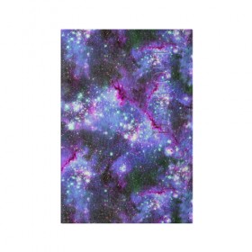 Обложка для паспорта матовая кожа с принтом Сияние звёзд , натуральная матовая кожа | размер 19,3 х 13,7 см; прозрачные пластиковые крепления | abstraction | cosmos | nebula | space | star | universe | абстракция | вселенная | звезды | космос | мир | планеты