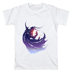 Мужская футболка хлопок с принтом Final Fantasy IV , 100% хлопок | прямой крой, круглый вырез горловины, длина до линии бедер, слегка спущенное плечо. | 