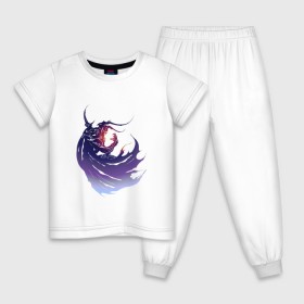 Детская пижама хлопок с принтом Final Fantasy IV , 100% хлопок |  брюки и футболка прямого кроя, без карманов, на брюках мягкая резинка на поясе и по низу штанин
 | Тематика изображения на принте: 