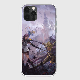 Чехол для iPhone 12 Pro Max с принтом Final Fantasy , Силикон |  | final fantasy | последняя фантазия