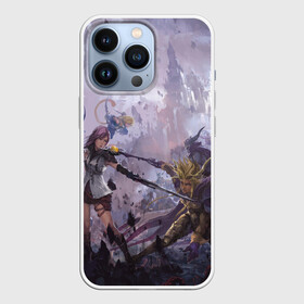 Чехол для iPhone 13 Pro с принтом Final Fantasy ,  |  | Тематика изображения на принте: final fantasy | последняя фантазия