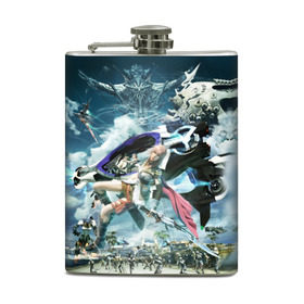 Фляга с принтом Final Fantasy XIII , металлический корпус | емкость 0,22 л, размер 125 х 94 мм. Виниловая наклейка запечатывается полностью | 