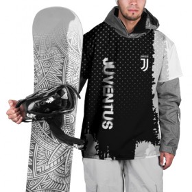 Накидка на куртку 3D с принтом Juventus sport , 100% полиэстер |  | Тематика изображения на принте: 