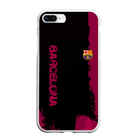 Чехол для iPhone 7Plus/8 Plus матовый с принтом Barcelona sport , Силикон | Область печати: задняя сторона чехла, без боковых панелей | football | soccer | барселона