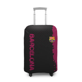 Чехол для чемодана 3D с принтом Barcelona sport , 86% полиэфир, 14% спандекс | двустороннее нанесение принта, прорези для ручек и колес | football | soccer | барселона