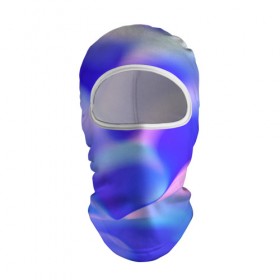 Балаклава 3D с принтом Neon waves , 100% полиэстер, ткань с особыми свойствами — Activecool | плотность 150–180 г/м2; хорошо тянется, но при этом сохраняет форму. Закрывает шею, вокруг отверстия для глаз кайма. Единый размер | 