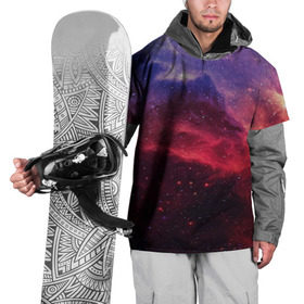 Накидка на куртку 3D с принтом Звездная ночь , 100% полиэстер |  | abstraction | cosmos | nebula | space | star | universe | абстракция | вселенная | звезды | космос | мир | планеты