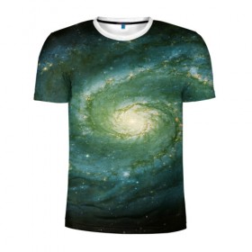 Мужская футболка 3D спортивная с принтом Галактический мир , 100% полиэстер с улучшенными характеристиками | приталенный силуэт, круглая горловина, широкие плечи, сужается к линии бедра | Тематика изображения на принте: abstraction | cosmos | nebula | space | star | universe | абстракция | вселенная | звезды | космос | мир | планеты