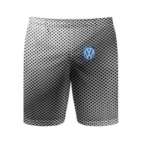 Мужские шорты 3D спортивные с принтом VOLKSWAGEN SPORT ,  |  | 
