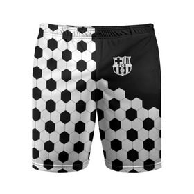 Мужские шорты 3D спортивные с принтом FC Barcelona ,  |  | barcelona | fcb | football | messi | soccer | uefa | альба | барса | барселона | испания | каталонцы | клуб | лига | матч | месси | мяч | пике | ракитич | спорт | суарес | уефа | футбол