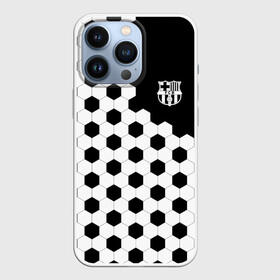 Чехол для iPhone 13 Pro с принтом FC Barcelona ,  |  | Тематика изображения на принте: barcelona | fcb | football | messi | soccer | uefa | альба | барса | барселона | испания | каталонцы | клуб | лига | матч | месси | мяч | пике | ракитич | спорт | суарес | уефа | футбол