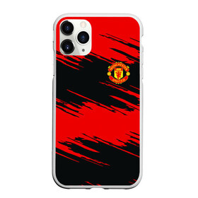 Чехол для iPhone 11 Pro матовый с принтом Manchester United , Силикон |  | football | futbol | manchester | mu | sport | манчестер | мю | спорт | футбол | юнайтед