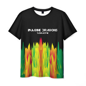 Мужская футболка 3D с принтом IMAGINE DRAGONS , 100% полиэфир | прямой крой, круглый вырез горловины, длина до линии бедер | imagine dragons | punk | rock | альтернативный хип хоп | группа | инди поп | музыка | музыкальное произведение | ноты | панк | регги | рок | синти поп