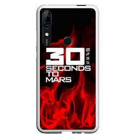 Чехол для Honor P Smart Z с принтом 30 Seconds to Mars in fire , Силикон | Область печати: задняя сторона чехла, без боковых панелей | 30 seconds to mars | punk | rock | альтернативный хип хоп | группа | инди поп | музыка | музыкальное произведение | ноты | панк | регги | рок | синти поп