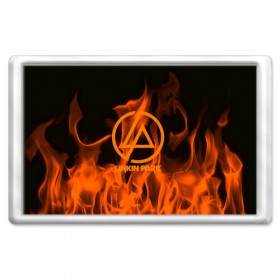 Магнит 45*70 с принтом Linkin park in fire , Пластик | Размер: 78*52 мм; Размер печати: 70*45 | linkin park | logo | music | pop | rock | usa | альтернатива | америка | металл | музыка | музыкальный | поп | рок | честер беннингтон