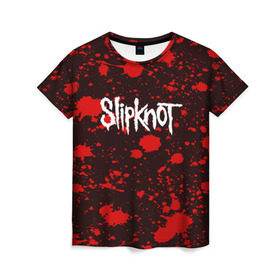 Женская футболка 3D с принтом Slipknot , 100% полиэфир ( синтетическое хлопкоподобное полотно) | прямой крой, круглый вырез горловины, длина до линии бедер | punk | rock | альтернативный хип хоп | группа | инди поп | музыка | музыкальное произведение | ноты | панк | регги | рок | синти поп