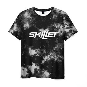 Мужская футболка 3D с принтом Skillet , 100% полиэфир | прямой крой, круглый вырез горловины, длина до линии бедер | punk | rock | skillet | альтернативный хип хоп | группа | инди поп | музыка | музыкальное произведение | ноты | панк | регги | рок | синти поп