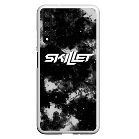 Чехол для Honor 20 с принтом Skillet , Силикон | Область печати: задняя сторона чехла, без боковых панелей | punk | rock | skillet | альтернативный хип хоп | группа | инди поп | музыка | музыкальное произведение | ноты | панк | регги | рок | синти поп