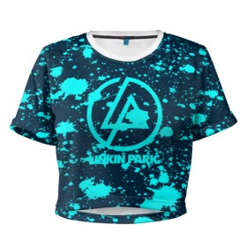 Женская футболка 3D укороченная с принтом Linkin park , 100% полиэстер | круглая горловина, длина футболки до линии талии, рукава с отворотами | punk | rock | альтернативный хип хоп | группа | инди поп | музыка | музыкальное произведение | ноты | панк | регги | рок | синти поп