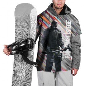 Накидка на куртку 3D с принтом Rainbow Six Siege , 100% полиэстер |  | Тематика изображения на принте: battlefield | call of duty | clancy | cod | counter | csgo | game | rainbow | six | strike | tom | игра | клэнси | код | ксго | том | шутер