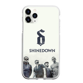 Чехол для iPhone 11 Pro Max матовый с принтом Shinedown band , Силикон |  | Тематика изображения на принте: 