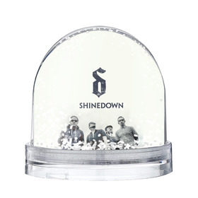 Снежный шар с принтом Shinedown band , Пластик | Изображение внутри шара печатается на глянцевой фотобумаге с двух сторон | 