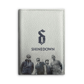 Обложка для автодокументов с принтом Shinedown band , натуральная кожа |  размер 19,9*13 см; внутри 4 больших “конверта” для документов и один маленький отдел — туда идеально встанут права | 