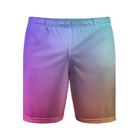 Мужские шорты 3D спортивные с принтом Абстракция Градиент Текстура ,  |  | gradient | разноцветный | яркий