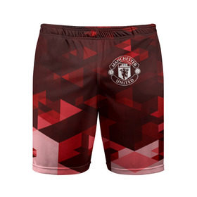 Мужские шорты 3D спортивные с принтом Манчестер Юнайтед ,  |  | england | football | logo | manchester united | sport | абстракция | англия | арт | геометрия | лига | лого | манчестер юнайтед | спорт | текстура | фигуры | фк | футбол | футбольный клуб | эмблема