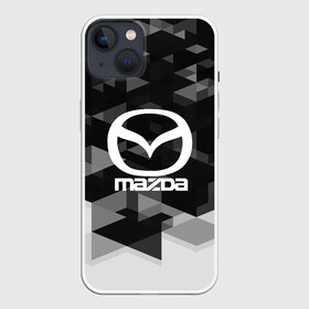 Чехол для iPhone 13 с принтом Mazda sport geometry ,  |  | auto | automobile | car | carbon | machine | mazda | motor | motor car | sport car | автомашина | бренд | легковой автомобиль | мазда | марка | спортивный автомобиль | тачка