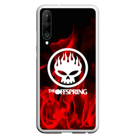 Чехол для Honor P30 с принтом The Offspring , Силикон | Область печати: задняя сторона чехла, без боковых панелей | punk | rock | the offspring | альтернативный хип хоп | группа | инди поп | музыка | музыкальное произведение | ноты | огонь | панк | регги | рок | синти поп