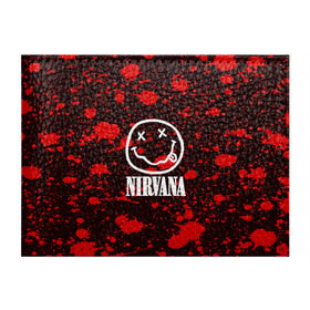 Обложка для студенческого билета с принтом NIRVANA , натуральная кожа | Размер: 11*8 см; Печать на всей внешней стороне | Тематика изображения на принте: nirvana | punk | rock | альтернативный хип хоп | группа | инди поп | музыка | музыкальное произведение | ноты | панк | регги | рок | синти поп