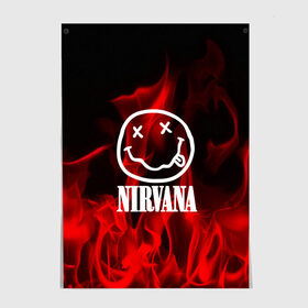 Постер с принтом NIRVANA , 100% бумага
 | бумага, плотность 150 мг. Матовая, но за счет высокого коэффициента гладкости имеет небольшой блеск и дает на свету блики, но в отличии от глянцевой бумаги не покрыта лаком | nirvana | punk | rock | альтернативный хип хоп | группа | инди поп | музыка | музыкальное произведение | ноты | панк | регги | рок | синти поп