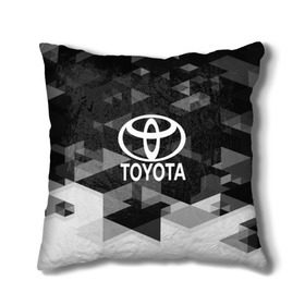 Подушка 3D с принтом Toyota sport geometry , наволочка – 100% полиэстер, наполнитель – холлофайбер (легкий наполнитель, не вызывает аллергию). | состоит из подушки и наволочки. Наволочка на молнии, легко снимается для стирки | Тематика изображения на принте: auto | automobile | car | carbon | machine | motor | motor car | sport car | toyota | автомашина | бренд | легковой автомобиль | марка | спортивный автомобиль | тачка