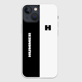 Чехол для iPhone 13 mini с принтом Hummer ,  |  | Тематика изображения на принте: crossover | h2 | h3 | hmmwv | hummer | sport | uro vamtac | авто | автомобиль | военный | вседорожник | знак | лого | машина | седан | символ | спорт | тачка | хамер | хаммер | хэтчбек | эмблема