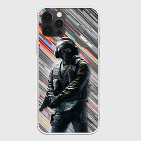 Чехол для iPhone 12 Pro Max с принтом Rainbow Six Siege , Силикон |  | battlefield | call of duty | clancy | cod | counter | csgo | game | rainbow | six | strike | tom | игра | клэнси | код | ксго | том | шутер