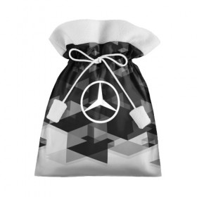Подарочный 3D мешок с принтом Mercedes sport geometry , 100% полиэстер | Размер: 29*39 см | auto | automobile | car | carbon | machine | mercedes | motor | motor car | sport car | автомашина | бренд | легковой автомобиль | марка | спортивный автомобиль | тачка