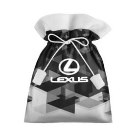 Подарочный 3D мешок с принтом Lexus sport geometry , 100% полиэстер | Размер: 29*39 см | auto | automobile | car | carbon | lexus | machine | motor | motor car | sport car | автомашина | бренд | легковой автомобиль | марка | спортивный автомобиль | тачка