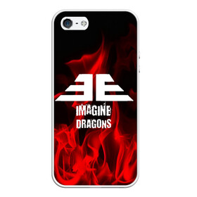 Чехол для iPhone 5/5S матовый с принтом IMAGINE DRAGONS , Силикон | Область печати: задняя сторона чехла, без боковых панелей | imagine dragons | punk | rock | альтернативный хип хоп | группа | инди поп | музыка | музыкальное произведение | ноты | панк | регги | рок | синти поп