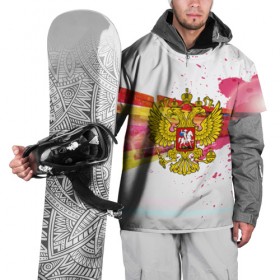 Накидка на куртку 3D с принтом RUSSIA COLORS , 100% полиэстер |  | abstraction | grunge | russia | sport | абстракция | герб | краска | русский | символика рф | спорт | спортивный | триколор | униформа | форма | я русский