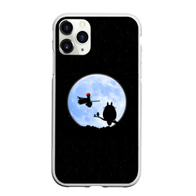 Чехол для iPhone 11 Pro матовый с принтом Totoro and the moon , Силикон |  | anime | moon | myneighbortotoro | night | stars | totoro | аниме | звезды | канта | кодомо | котобус | кусакабэ | луна | мэй | ночь | сусуватари | тацуо | тоторо | хаяомиядзаки | ясуко