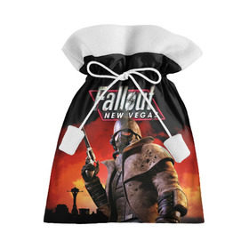 Подарочный 3D мешок с принтом Fallout New Vegas , 100% полиэстер | Размер: 29*39 см | fallout | fallout 3 | fallout 3 new vegas | game | new vegas | rpg | игры | фалаут 3 | фалаут нью вегас | фаллаут