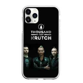 Чехол для iPhone 11 Pro матовый с принтом TFK band , Силикон |  | Тематика изображения на принте: tfk | thousand foot krutch