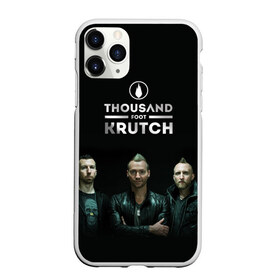 Чехол для iPhone 11 Pro Max матовый с принтом TFK band , Силикон |  | tfk | thousand foot krutch
