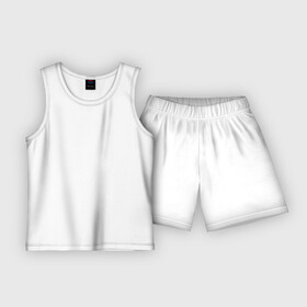 Детская пижама с шортами хлопок с принтом TFK logo white ,  |  | Тематика изображения на принте: tfk | thousand foot krutch