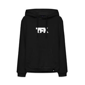 Мужская толстовка хлопок с принтом TFK logo white , френч-терри, мягкий теплый начес внутри (100% хлопок) | карман-кенгуру, эластичные манжеты и нижняя кромка, капюшон с подкладом и шнурком | Тематика изображения на принте: tfk | thousand foot krutch