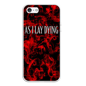 Чехол для iPhone 5/5S матовый с принтом As I Lay Dying , Силикон | Область печати: задняя сторона чехла, без боковых панелей | альтернативный | американская | глэм | готик | гранж | метал | музыка | пост | рок группа | хард