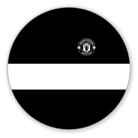 Коврик для мышки круглый с принтом FC Manchester United , резина и полиэстер | круглая форма, изображение наносится на всю лицевую часть | black   white | england | football | logo | manchester united | sport | англия | арт | лига | лого | манчестер юнайтед | спорт | текстура | фк | футбол | футбольный клуб | черно белый | эмблема