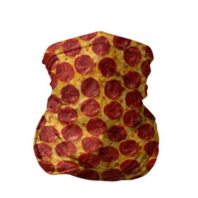 Бандана-труба 3D с принтом Пицца пепперони , 100% полиэстер, ткань с особыми свойствами — Activecool | плотность 150‒180 г/м2; хорошо тянется, но сохраняет форму | pepperoni | pizza | еда | колбаса | мясо | пица | сардельки | сыр | фастфуд